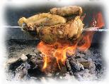 BBQ Spit Roasted Chicken